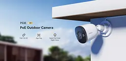 IP камера дротова із підтримкою POE - IMOU Bullet 3E PS3E 8MP (IPC-PS3EP-8Q0) 4K 2.8 mm - мініатюра 4
