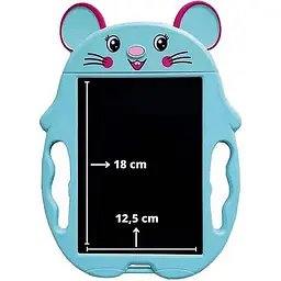 Планшет для малювання DK Kids Pad 9" Color Mouse Blue [115852] - мініатюра 4