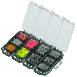 Коробка Meiho Quatro Case J 175x105x18mm Black - мініатюра 4