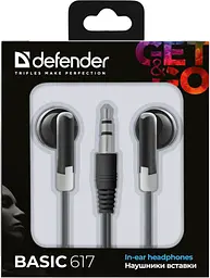 Навушники Defender #1 Basic-617 чорний (63617) - мініатюра 3