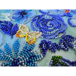 Набір для вишивання бісером Abris Art Квітуче земле AB-870 41х27 см - мініатюра 3