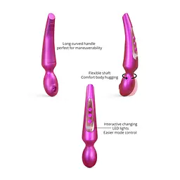 Стимулятор для клітора Love To Love Pleaser Iridescent Berry, ефект постукування, 5 режимів - мініатюра 5
