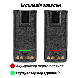 Акумулятор для Рації Motorola R7 R7A 3500 mAh з USB-C Батарея на Радіостанцію Моторолу Р7 Р7А PMNN4808A - мініатюра 5