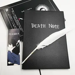 Зошит Смерті death note блокнот аніме-книжка в наборі з ручкою пером для косплею манги - мініатюра 3