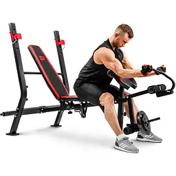 Лавка олімпійська тренувальна Hop-Sport HS-1090 - мініатюра 2