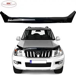 Дефлектор капота мухобойка HIC для Toyota Land Cruiser 120 2003-2010 Оригінал (FH-T03-1)