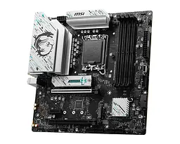 MSI Материнська плата B760M GAMING PLUS WIFI s1700 B760 4xDDR5 HDMI DP WiFi BT mATX - мініатюра 3