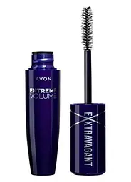 Туш для вій Avon «Екстремальний об'єм», коричнево-чорна, 9.5 мл