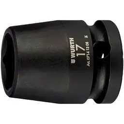 Головка торцева Wurth ударна коротка 1/2IN HEX WS24 (071413 11)