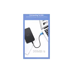 Дата кабель USB 2.0 AM to Mini 5P 1.0m US132 black Ugreen (10355) - мініатюра 6
