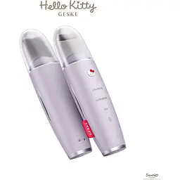 Мікрострумовий скрабер для шкіри та усунення чорних точок GESKE MicroCurrent Skin Scrubber & Blackhead Remover 9 в 1 by Hello Kitty фіолетовий - мініатюра 2