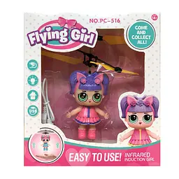 Літаюча дівчинка з сенсорним контролем для дітей UFT Fly 20 Pink - мініатюра 2