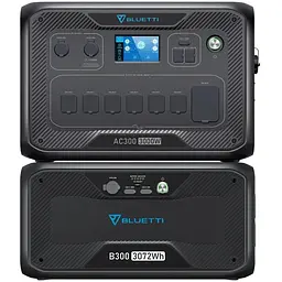 Зарядна станція BLUETTI AC300 + battery module B300, 3000 Вт 3072 Вт/г - мініатюра 2