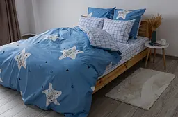 Постільна білизна сімейна ТЕП Soft dreams Twinkle Stars 2-03860-25351 150х215х2 см