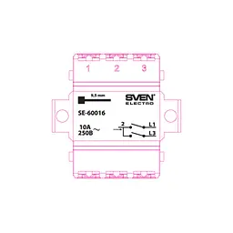 Вимикач Sven SE-60016 white (7100039) - мініатюра 4