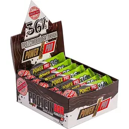 Протеїнові батончики Protein Bar 36% Nuts without sugar — 20 шт