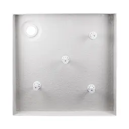 Душовий піддон Qtap Tern 309912C 90x90x12 см + сифон Білий - мініатюра 4