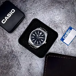Чоловічий годинник Casio MTP-VD02D-1E Сріблястий ( AT1141-0326 ) - мініатюра 3