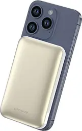 Портативний акумулятор Proove Vibe Energy Plus Magnetic 22.5W 10000mAh white gold (PBVE15012202) - мініатюра 2