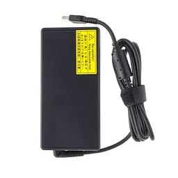 Блок живлення для ноутбука Lenovo 20V 8.5A 170W USB+pin (Square 5 Pin DC Plug) чорний (без кабеля!) - мініатюра 3