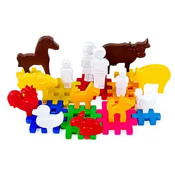 Ігровий набір з фігурками Ферма №1 115/15BMS у пакеті, 22 деталі