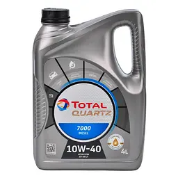 Автомобільна моторна олива TOTAL 10W-40 QUARTZ 7000 Diesel 4л