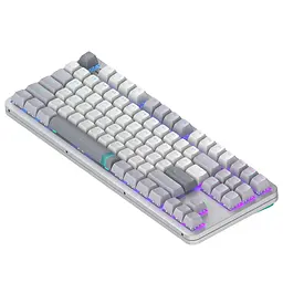 Клавіатура Dark Project ALU87 Daylight ABS RGB Mech G3MS Zircon White/Grey (DPKB_DAYLIGHT_87_ANSI_UA) - мініатюра 3