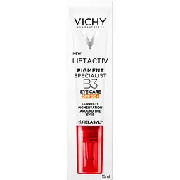 Антивіковий крем Vichy Liftactiv Pigment Specialist B3 Eye Cream для корекції пігментних плям та темних кіл у зоні навколо очей SPF50+ (MB669600) - мініатюра 4