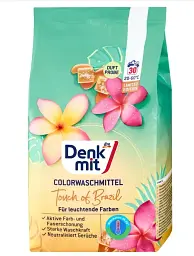 Пральний порошок для кольорової білизни Denkmit Colorwaschmittel Touch of Brazil (1.35 кг / 30 прань)