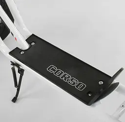 Дитячий самокат Corso 40х15х83-95 см Білий 000231505 - мініатюра 5