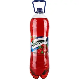 Напій Соковинка Вишня сильногазований 2 л (331007) - мініатюра 2