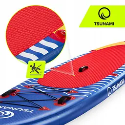 Надувна SUP дошка TSUNAMI 350 см з веслом Wave T04 (P-5907739314239) - мініатюра 11