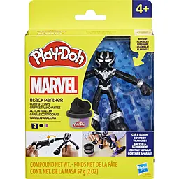 Набір для творчості з масою для ліплення  Hasbro Play-Doh Marvel Black Panther Cutting Claws (F9829_G0055) - мініатюра 4