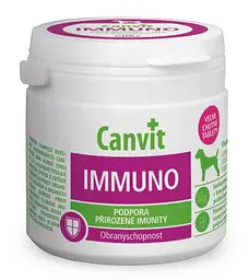 Вітаміни для зміцнення імунітету собак Canvit Immuno 100 табл.