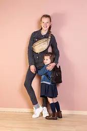 Дитячий рюкзак Childhome My first bag, чорний (CWKIDBPBL) - мініатюра 7