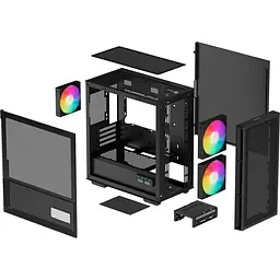 Корпус Deepcool CH360 Digital Black (R-CH360-BKAPE3D-G-1) [146735] - мініатюра 11