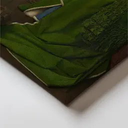Інтер'єрна картина Портрет подружжя Арнольфіні, Ян ван Ейк, Jan van Eyck, Arnolfini Portrait, інтер'єрний декор, 82×60 см (id6982) - мініатюра 3