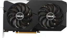Видеокарта ASUS AMD Radeon RX 6600 XT 8Gb Dual OC (DUAL-RX6600XT-O8G) (GDDR6, 128 bit, PCI-E v4.0) Б/у