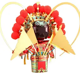 Колекційна модель PIECECOOL MU GUIYING Red/Gold P105-RG - мініатюра 3