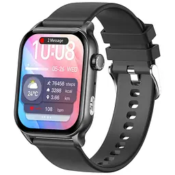 Смарт-годинник Gelius GP-SW015 Amazwatch Light Black (2099901012722) - мініатюра 6