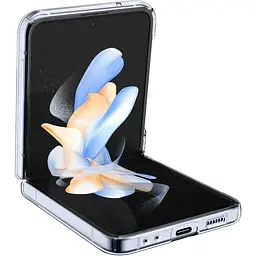 Оригінальний протиударний чохол Spigen Ice Shield Samsung Galaxy Z Flip4 Crystal Clear (ACS05131) - мініатюра 6