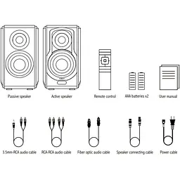 Акустична система Edifier S1000W Brown [134043] - мініатюра 7