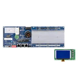 BMS плата LiFePO4 24V 8S Dis 200A Ch 100A LCD - мініатюра 4