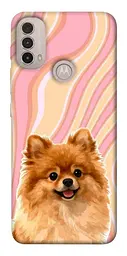 TPU чохол Demsky Pastel spitz для Motorola Moto E40