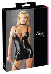 Міні-сукня Cottelli Collection Party Zaina XL чорна - мініатюра 7