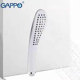 Ручний душ 1-режим білий Gappo G01, Білий - мініатюра 2