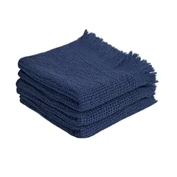 Рушник Lotus Home - Rius navy синій 50x100 - мініатюра 5