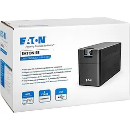Джерело безперебійного живлення (ДБЖ) Eaton 5E 1600 USB IEC G2 (5E1600UI) [153542] - мініатюра 4