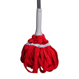 Швабра-моп мотузкова для миття підлоги 134 см, червоний Household Cleaning Products HP-35015-13R - мініатюра 2