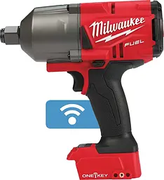 Milwaukee Гайковерт ударний аккумуляторний Milwaukee M18 FUEL ONEFHIWF34-0 18В АКБ 1х5А·рік 2034Нм 0-1800об/хв 3/4" 3.5кг без ЗП - мініатюра 2